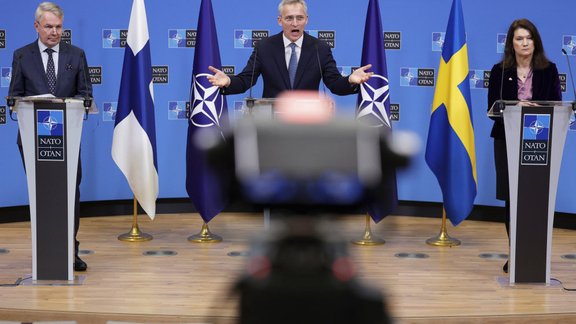 Jens Stoltenberg, NATO, Sweden, Finland