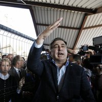Saakašvili izsludināts meklēšanā par Ukrainas robežas pārkāpšanu