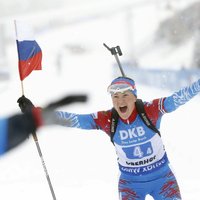 Мужская и женская команды России впервые за 12 лет выиграли обе эстафеты на Кубке мира
