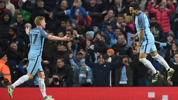 Manchester City Ilkay Gundogan, Kevin De Bruyne 