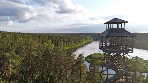 Dabas takas un skatu torņi Latgalē - 42