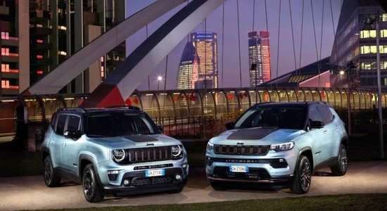 Turpmāk Baltijā 'Jeep Compass' un 'Renegade' būs tikai hibrīda versijā