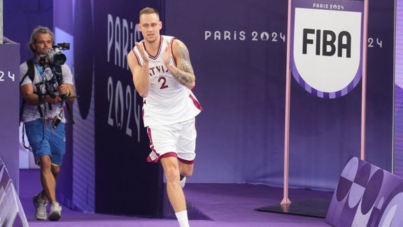 Parīzes olimpiskās spēles, 3x3 basketbols: Latvija - Nīderlande