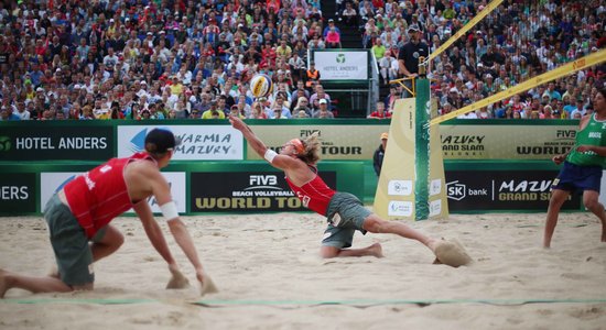 ФОТО: Самойлов и Шмединьш — вторые на этапе Grand Slam в Польше