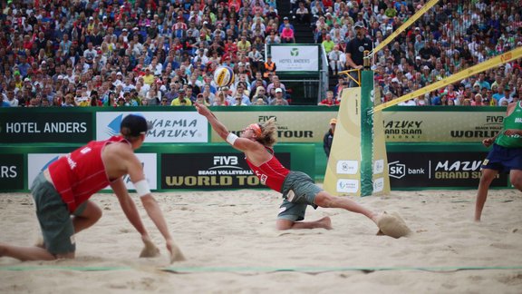 Samoilovs/Šmēdiņš izcīna 2.vietu Polijas Grand Slam turnīrā - 13