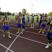 'Ventspils' uzvar 'Jelgavu' un tuvojas čempionu titulam