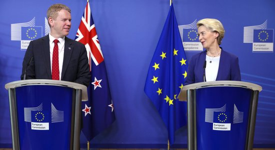 Евросоюз заключил соглашение о зоне свободной торговли с Новой Зеландией