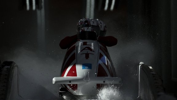 Pekinas olimpiskās spēles, bobslejs. Četrinieki, otrā diena (Oskars ĶIbermanis) - 2