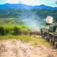 Foto: Ukraiņu BTR-4M izmēģināti tropiskā klimatā Indonēzijā