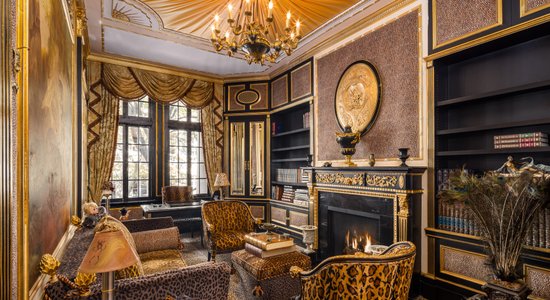 ФОТО: Хрусталь, Версаль и леопарды - роскошный дом Иваны Трамп выставлен на продажу