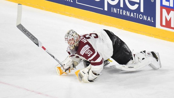 Hokejs, pasaules čempionāts: Latvija - Itālija