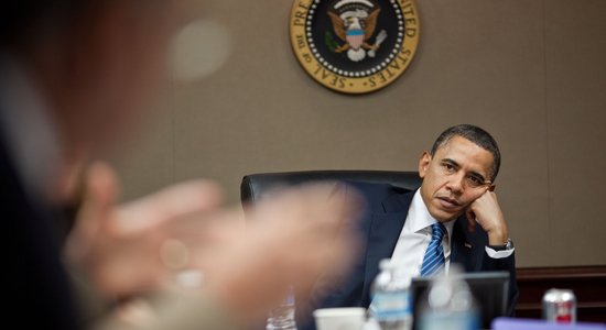 Obama: Krievijas attieksme pret kaimiņiem ir 'vājuma pazīme'