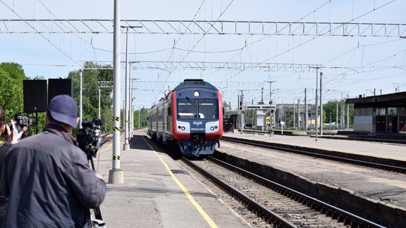 AS "Pasažieru vilciens" modernizētā dīzeļvilciena demonstrācijas pasākums - 1