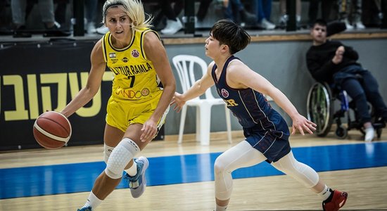 Babkina izdala 14 rezultatīvas piespēles FIBA Eirokausa ceturtdaļfināla mačā