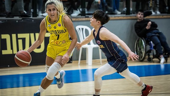 Elīna Babkina, basketbols, Elitzur