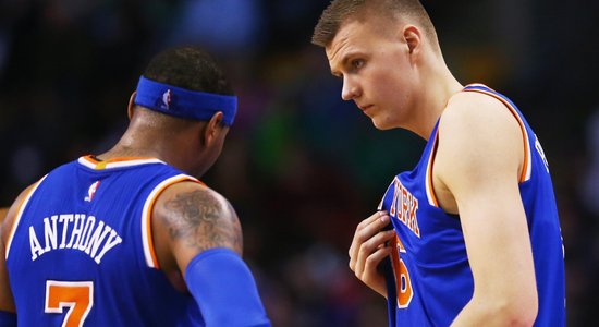 Porziņģis cer uz Entonija palikšanu 'Knicks' komandā