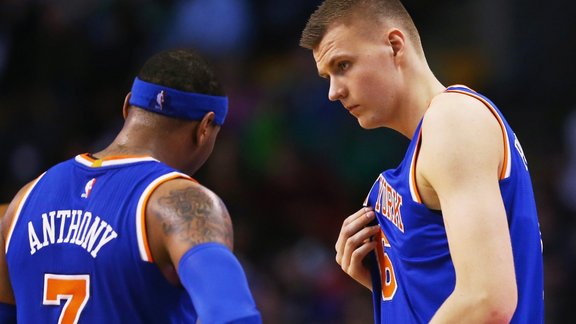 Basketbols, NBA: Knicks - Celtics, kristaps porziņģis