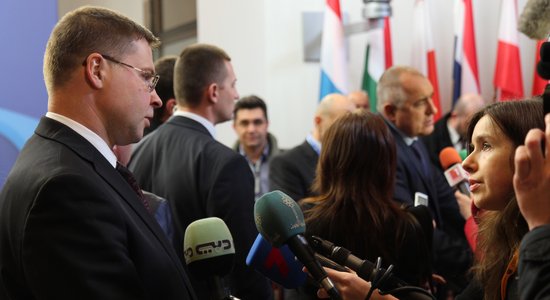 Dombrovskis - viens no diviem reālākajiem kandidātiem uz EK prezidenta amatu