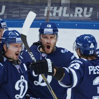 Karsumam uzvaras vārti Maskavas 'Dinamo' panākumā pret 'Baris' hokejistiem