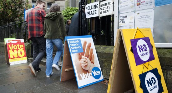 Britu ministrs cer, ka Skotijas referenduma iznākums iedvesmos Irāku saglabāt vienotību