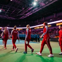 Latvijas tenisistes uzzinājušas spēļu secību Kingas kausā duelī pret Indiju