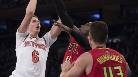 Basketbols, NBA spēle: Knicks - Hawks