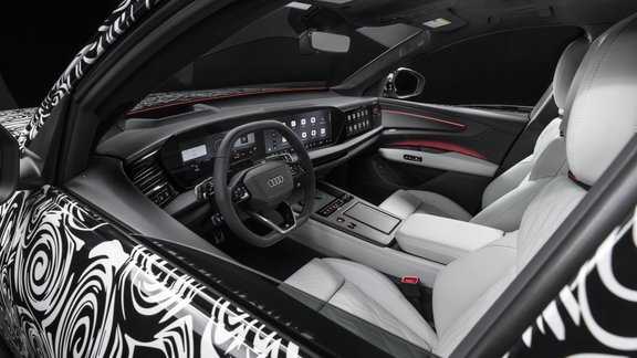 "Audi" flagmaņa apvidnieks "Q9" gatavojas pirmizrādei – atslepenots tā salons