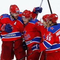 Sprukta, Pujaca, Rēdliha un Ozoliņa pārstāvētajām komandām uzvaras KHL čempionāta spēlēs
