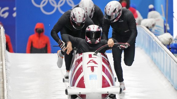 Oskas Ķibermanis, bobslejs