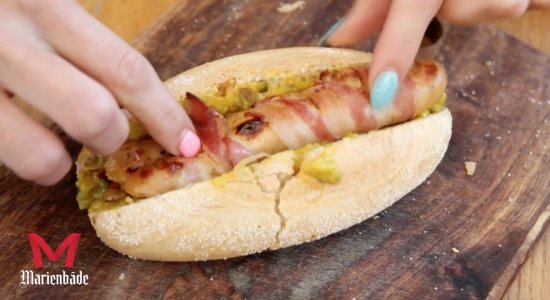 Video: 'Grila skolas' hotdogi ar cāļa desiņām