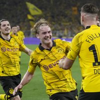 Dortmundes 'Borussia' Čempionu līgas pusfināla ievadā pieveic PSG