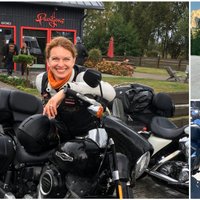 Роман с мотоциклом. Как Сандра Баглайс полюбила Harley и стала единственной полноправной участницей HOG в Латвии