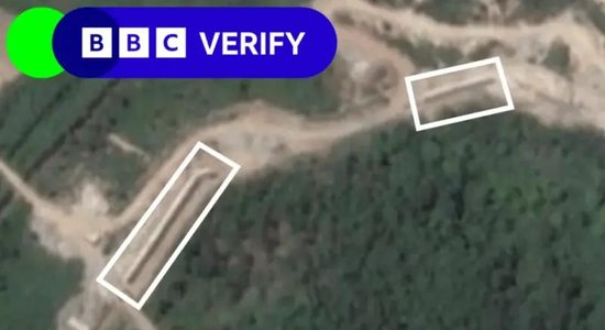 Северная Корея строит стену вдоль границы с Южной, свидетельствуют спутниковые снимки