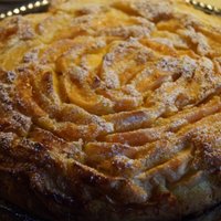 Foto recepte: Šveices ābolkūka bez mīklas rullēšanas