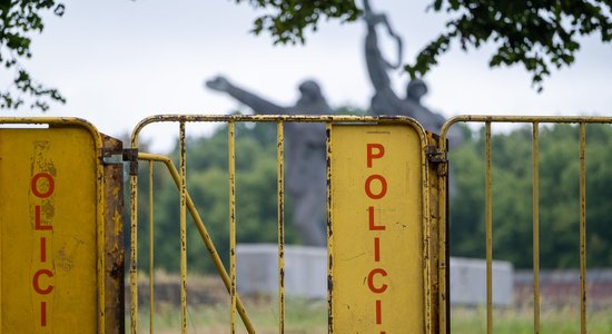 Полиция была готова разгонять протестующих в Пардаугаве водометом из Эстонии