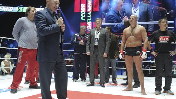 Putin and Emelianenko