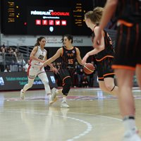 'TTT Rīga' izcīna pārliecinošu uzvaru FIBA Eirokausa astotdaļfināla pirmajā spēlē