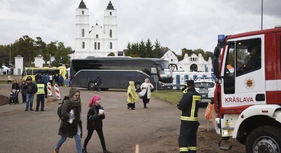 Vissvētākās Jaunavas Marijas debesīs uzņemšanas svētki Aglonā noritējuši bez starpgadījumiem