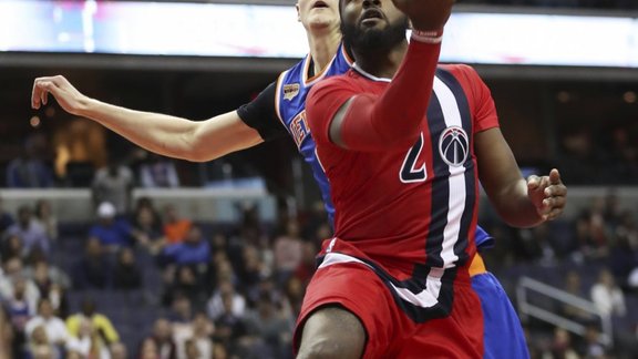 Washington Wizards John Wall vs New York Knicks Kristaps Porzingis