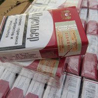 Полиция накрыла подпольный склад контрабандных сигарет