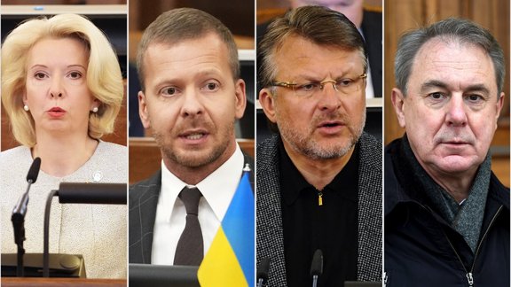 "Netraucēsim Trampam" un "nepiekāpsimies ASV vājumam" – deputāti spriež par karu Ukrainā