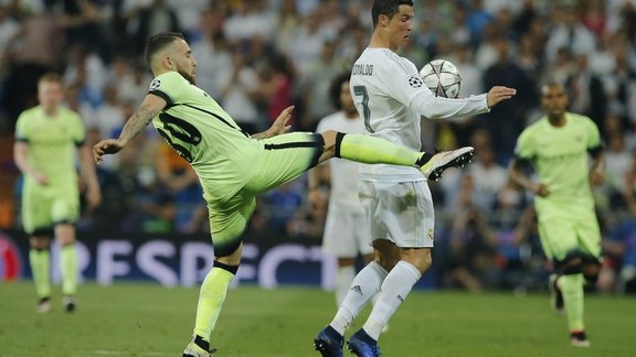 Manchester City Nicolas Otamendi Real Cristiano Ronaldo