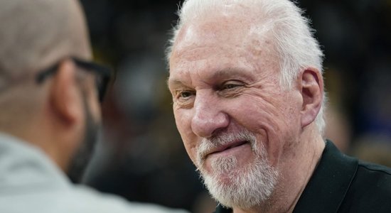 "Spurs" un NBA raizējas par leģendāro Popoviču; trenera atgriešanās laiks nav prognozējams