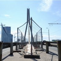 На Вантовом мосту установят видеонаблюдение за 34 000 латов