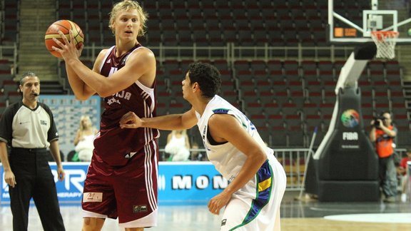 PČ U-19 basketbolā Latvija-Brazīlija - 5