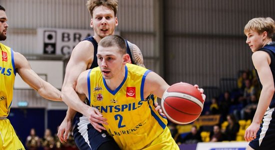 "Ventspils" basketbolisti turpina uzvaru sēriju