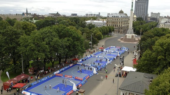 3x3 basketbols: pirmā čempionāta diena - 9