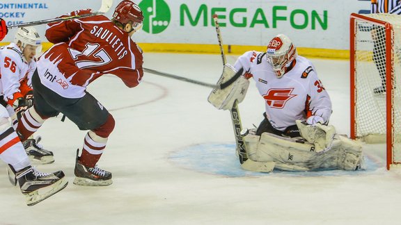 Hokejs, KHL spēle: Rīgas Dinamo - Avangard - 36