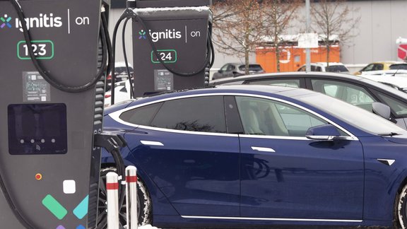 Ignitis elektroauto uzlāde