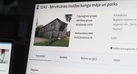 Jelgavas novadā izsola divus kultūras pieminekļus